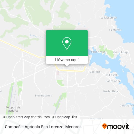 Mapa Compañia Agrícola San Lorenzo