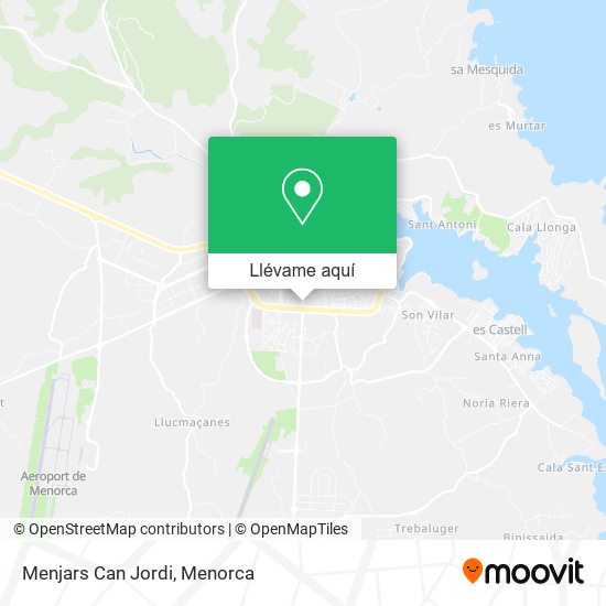 Mapa Menjars Can Jordi