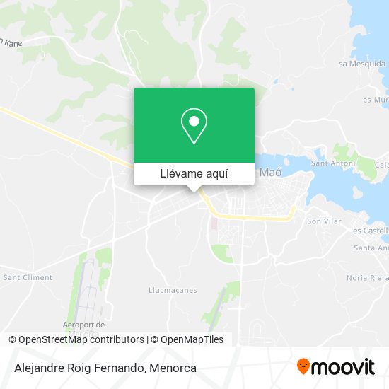 Mapa Alejandre Roig Fernando