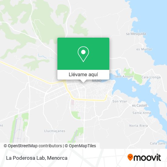 Mapa La Poderosa Lab