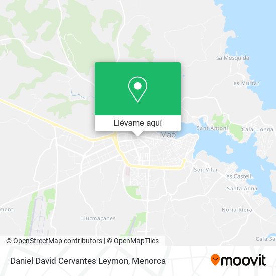 Mapa Daniel David Cervantes Leymon