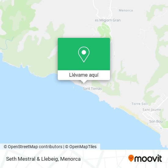 Mapa Seth Mestral & Llebeig