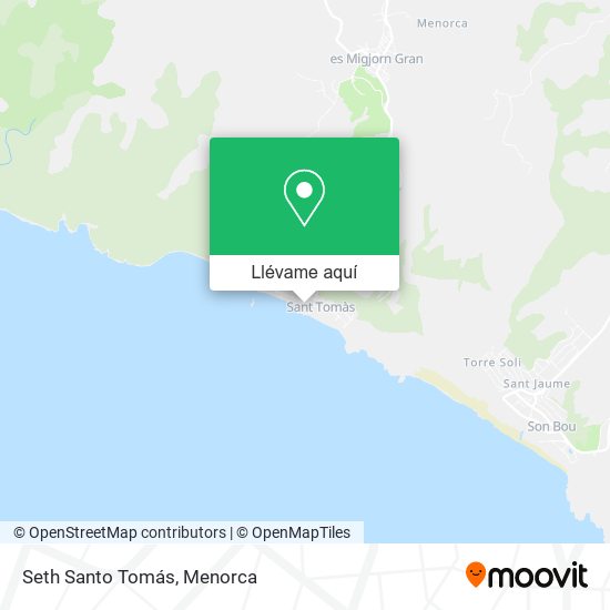 Mapa Seth Santo Tomás