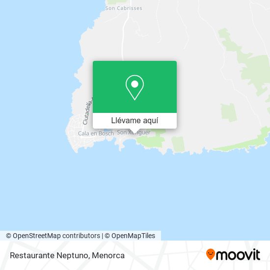 Mapa Restaurante Neptuno