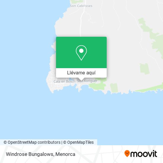 Mapa Windrose Bungalows