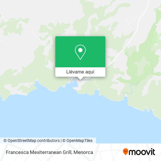 Mapa Francesca Mexiterranean Grill