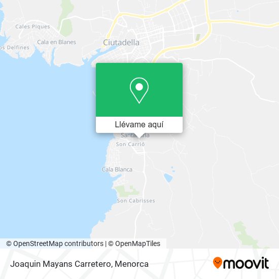 Mapa Joaquin Mayans Carretero