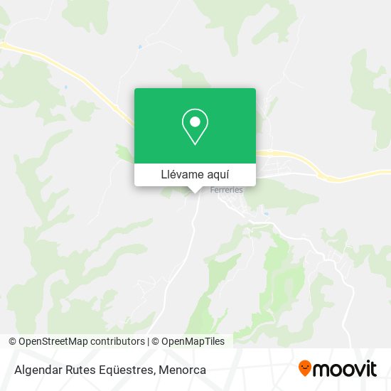 Mapa Algendar Rutes Eqüestres