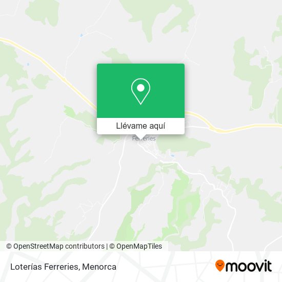 Mapa Loterías Ferreries