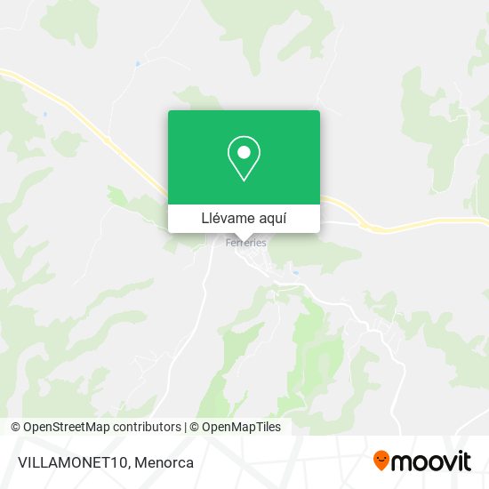 Mapa VILLAMONET10