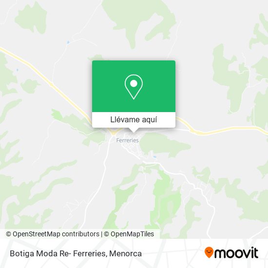 Mapa Botiga Moda Re- Ferreries
