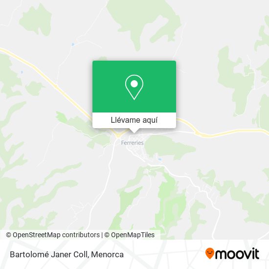 Mapa Bartolomé Janer Coll