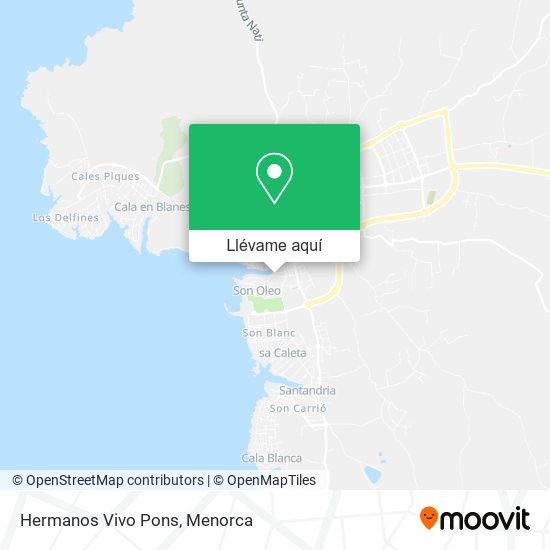 Mapa Hermanos Vivo Pons