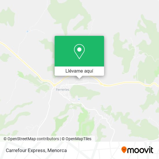 Mapa Carrefour Express
