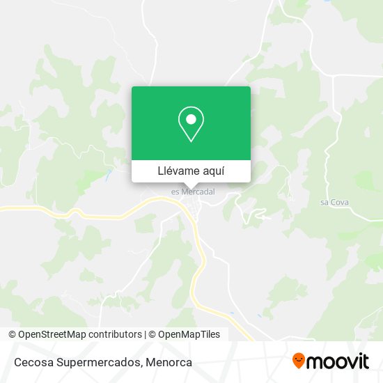 Mapa Cecosa Supermercados