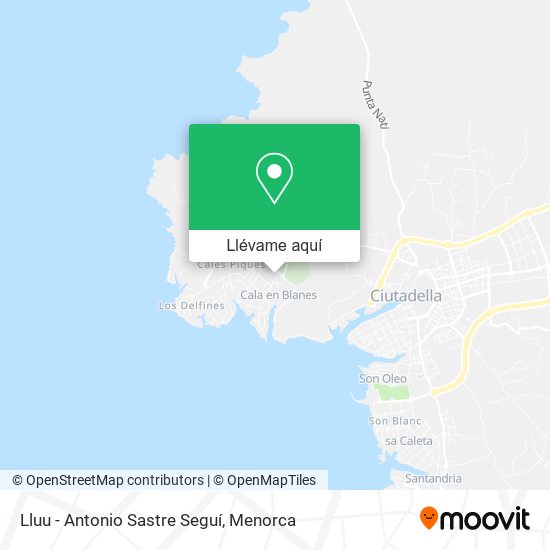 Mapa Lluu - Antonio Sastre Seguí
