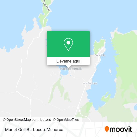Mapa Marlet Grill Barbacoa