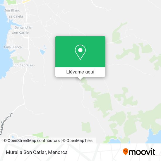 Mapa Muralla Son Catlar