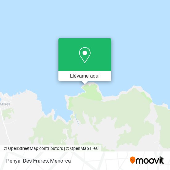 Mapa Penyal Des Frares
