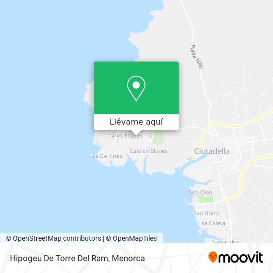 Mapa Hipogeu De Torre Del Ram
