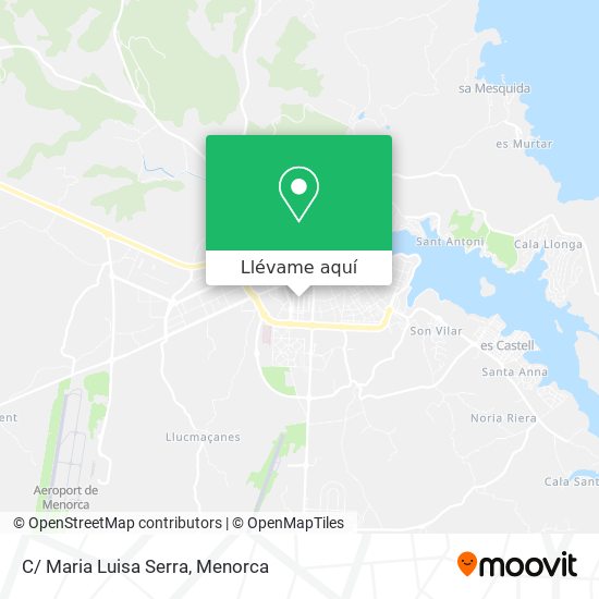 Mapa C/ Maria Luisa Serra