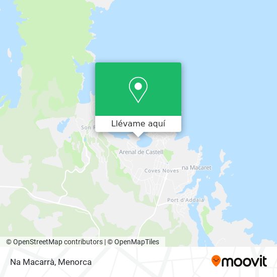 Mapa Na Macarrà