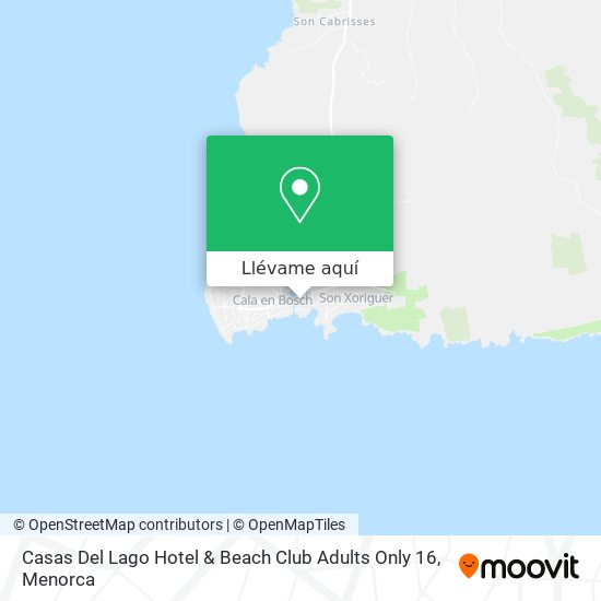 Mapa Casas Del Lago Hotel & Beach Club Adults Only 16