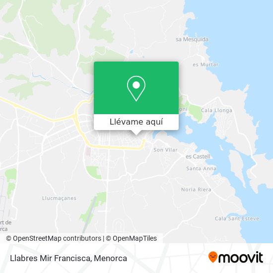 Mapa Llabres Mir Francisca