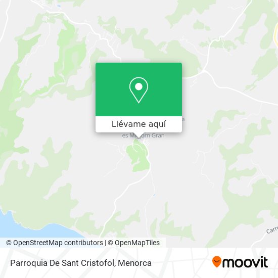 Mapa Parroquia De Sant Cristofol
