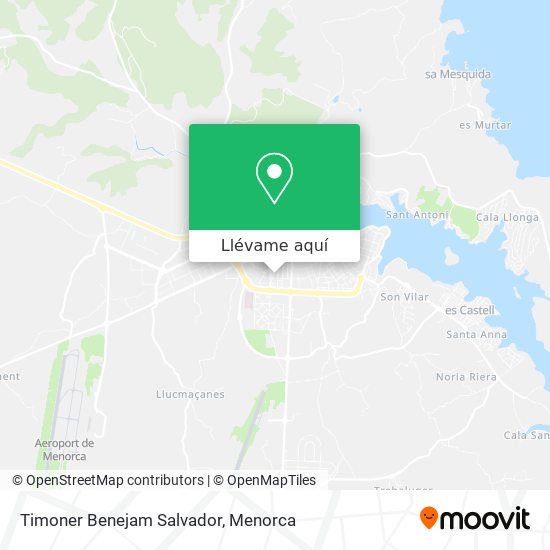 Mapa Timoner Benejam Salvador