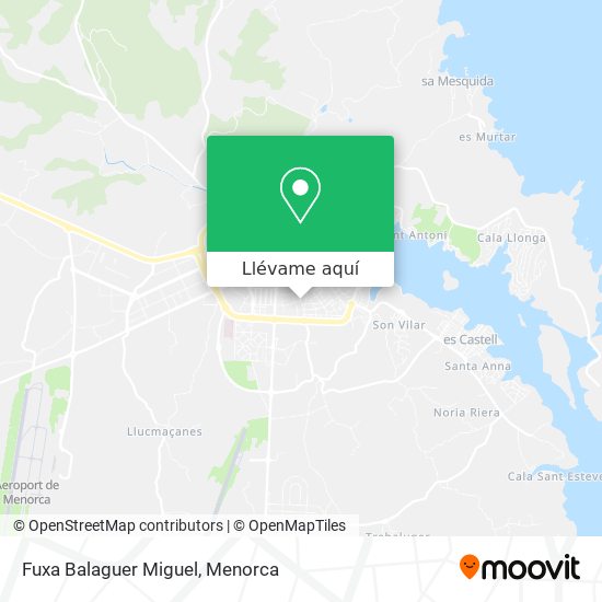 Mapa Fuxa Balaguer Miguel
