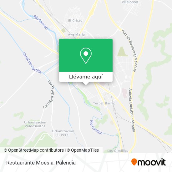 Mapa Restaurante Moesia