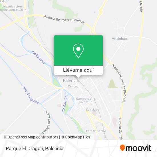 Mapa Parque El Dragón