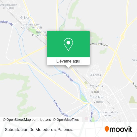 Mapa Subestación De Molederos