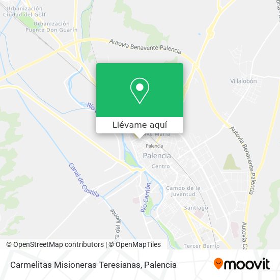 Mapa Carmelitas Misioneras Teresianas