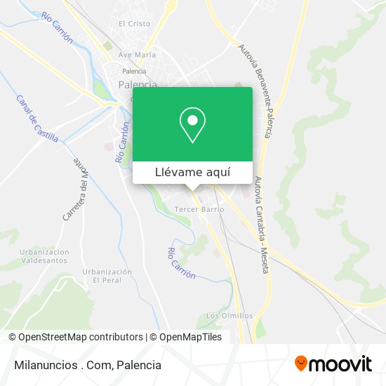 Mapa Milanuncios . Com