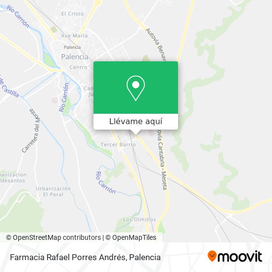 Mapa Farmacia Rafael Porres Andrés