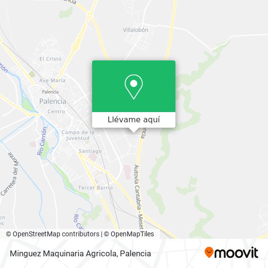 Mapa Minguez Maquinaria Agricola