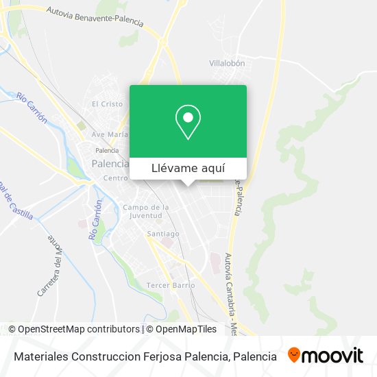 Mapa Materiales Construccion Ferjosa Palencia
