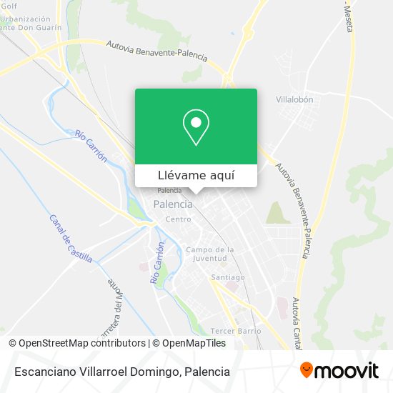 Mapa Escanciano Villarroel Domingo