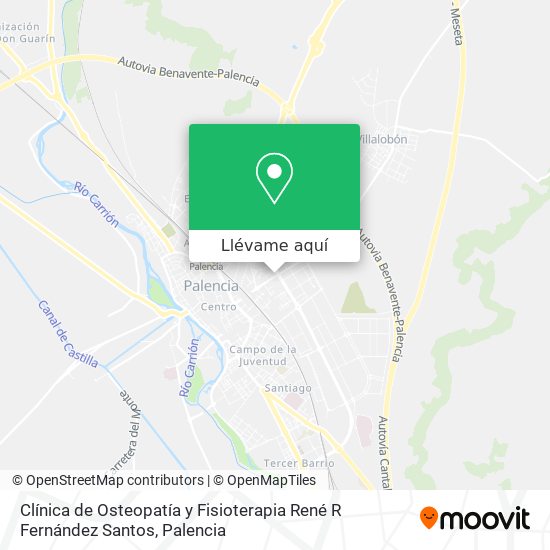 Mapa Clínica de Osteopatía y Fisioterapia René R Fernández Santos
