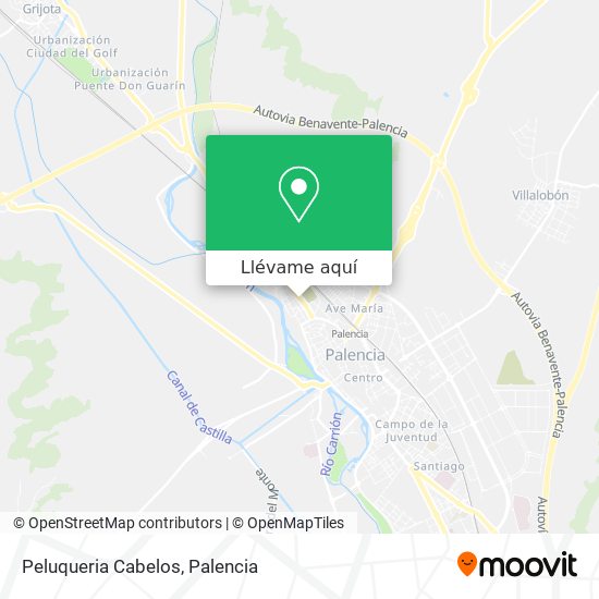 Mapa Peluqueria Cabelos