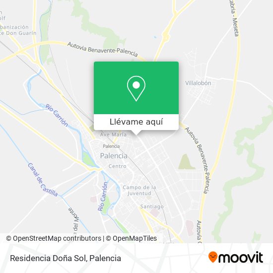 Mapa Residencia Doña Sol
