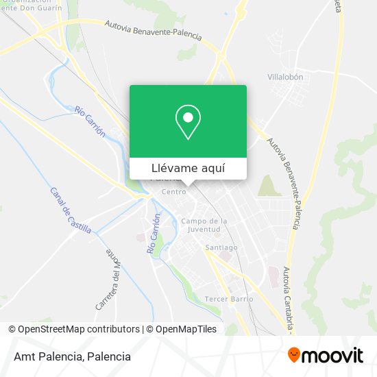 Mapa Amt Palencia