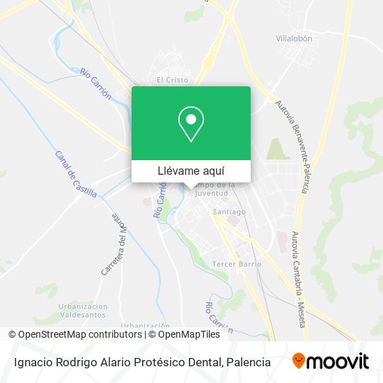 Mapa Ignacio Rodrigo Alario Protésico Dental
