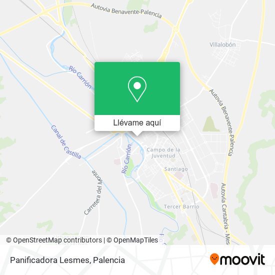 Mapa Panificadora Lesmes