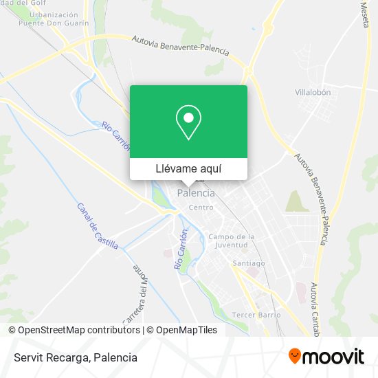 Mapa Servit Recarga