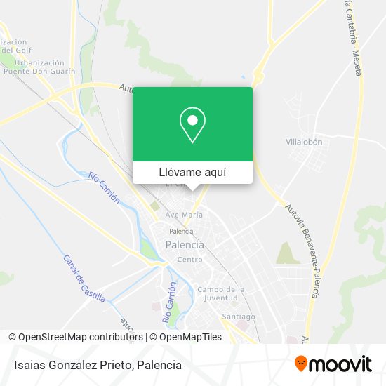 Mapa Isaias Gonzalez Prieto
