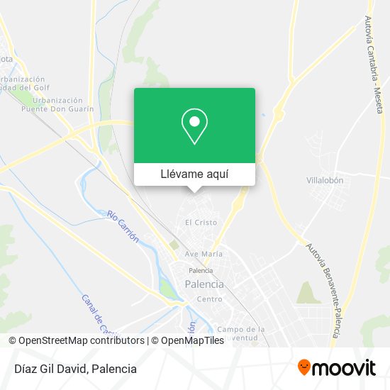 Mapa Díaz Gil David