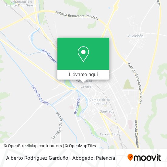 Mapa Alberto Rodríguez Garduño - Abogado